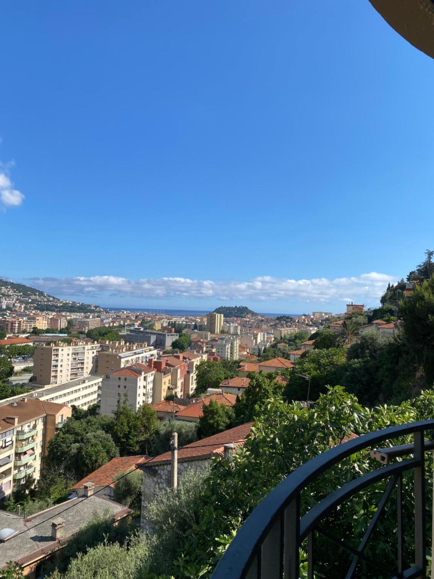 Appartement-Nice 01 Vue Mer - Panoramique Wifi-Parking Экстерьер фото