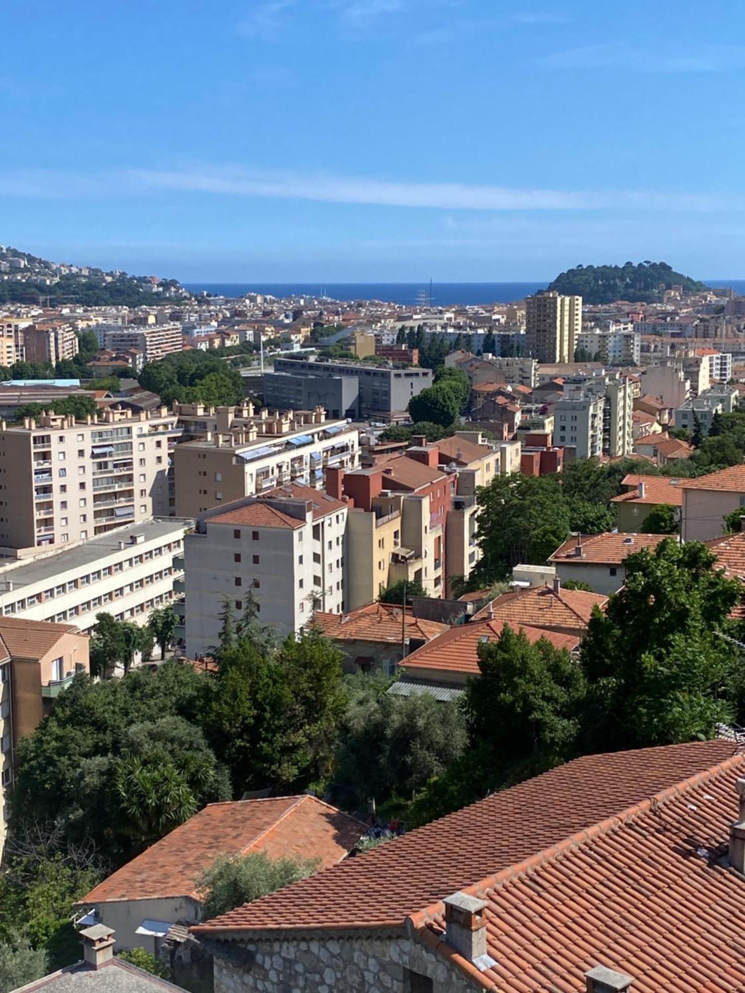 Appartement-Nice 01 Vue Mer - Panoramique Wifi-Parking Экстерьер фото